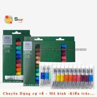 [ TÂM TÂM ] Màu sơn dầu Winsor & Newton Winton Oil Colour  -Set 12 / 24 x 12ml