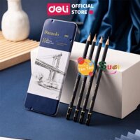 [ TÂM TÂM ] Set 8 Bút Chì Phác Thảo Deli Finenolo - C26 - Vẽ Tranh Mỹ Thuật Họa Chân Dung