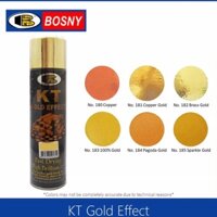 [ TÂM TÂM ]-Sơn xịt vàng Gold Bosny 180/181/182/183/184, Bosny KT Gold Efect-