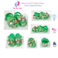 [ Tặng 10 Sticker ] Dép Cross cho bé trai Minecraft Sục Crocs Baya nam nữ người lớn trẻ em hàng xuất khẩu form đẹp