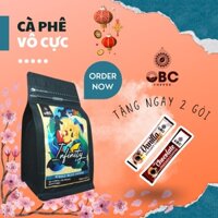 [ TẶNG 2 GÓI CÀ PHÊ ] Bột Cà Phê Pha Phin Nguyên Chất 100% Rang Xay Đậm Đắng Hậu Vị Ngọt Sâu