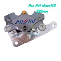📌 TẶNG 2 ỐC cho COMBO Wave110 RSX Future Led gồm Heo Dầu Nissin 2piston đối xứng Kèm Pát CNC gắn Trước đi đĩa 220mm