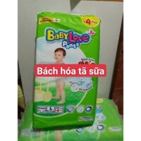 ( Tặng 4 miếng) Tã quần Baby love L 48+4/ M48+2 miếng/gói (9-14kg)