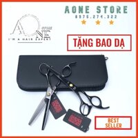 ( Tặng Bao Da Khi Mua Cả Cặp ) Kéo Cắt Tỉa Tóc  Kasho JS-6.0 Chất Thép Nhật Bản