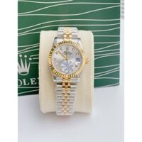 [ TẶNG BỘ HỘP HÃNG ] Đồng Hồ Nữ RoLex Cao Cấp Sang Chảnh Case 32mm Máy Pin Nhật Xịn Bảo Hành 24 Tháng