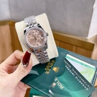 [ TẶNG BỘ HỘP HÃNG ] Đồng Hồ Nữ RoLex Cao Cấp Sang Chảnh Case 28-32mm Máy Pin Nhật Xịn Bảo Hành 24 Tháng