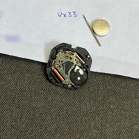 [ TẶNG BỘ KIM ] Máy Đồng Hồ Đeo Tay VX33 VX43 - Máy Đồng Hồ OP VX 2 Lịch Chuẩn Nhật