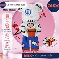 [ TẶNG BÚA ]  Đồ Chơi Lắp Ráp Mô Hình Bearbrick 48cm Gấu Ôm Hộp Quà Đồ Chơi Mô Hình Lắp Ráp Gấu Tặng Quà Người Yêu