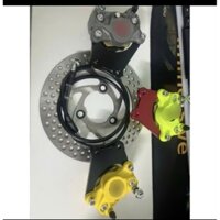 [ Tặng dầu]Combo phanh đĩa trước xe điện Xmen phuộc zin(Kèm ốc heo)