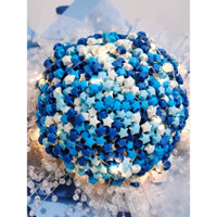 [ TẶNG ĐÈN ] HÀNG SẴN Sét 520 Bông Nguyên Liệu Làm Bó Hoa Sao Handmade - Sami Flower