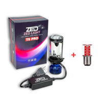 ( TẶNG ĐÈN HẬU AUDI ) Đèn Pha Bi Cầu T9 PRO ZED LIGHT, 12 24V DC 40W Chống Chói - Bảo Hành 12 Tháng Ô Tô Xe Máy