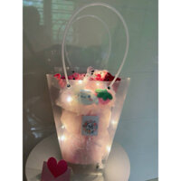 [ TẶNG ĐÈN TÚI THIỆP] Bó Hoa Gấu Bông Đáng Yêu, Bó Hoa Gấu Bông Làm Quà Tặng sinh nhật, các ngày lễ