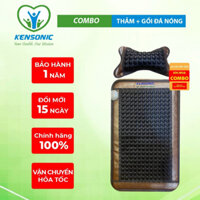 [ TẶNG GỐI ] Thảm Đá Nhiệt Nóng KENSONIC KS-303, Công Suất 87W, Hỗ Trợ Giữ Ấm, Thúc Đẩy Tuần Hoàn Máu Hiệu Quả