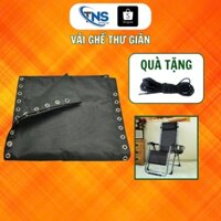 [ TẶNG KÈM DÂY] Vải lưới thay ghế bố xếp gọn, lưới ghế thư giãn chất vải đan 2*1 được ép viền ba lớp. Độ bền tốt