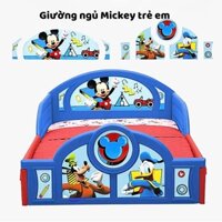 ( TẶNG KÈM ĐỆM xịn 7 CM) Giường ngủ riêng cho bé 2-10 tuổi kích thước 138x75 cm