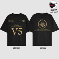 [ Tặng kèm khẩu trang] Áo thun T1 CKTG 2024 nam nữ đủ size , fom rộng đẹp