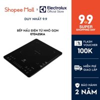 ( Tặng Kèm Nồi Lẩu, Bếp nấu điện từ để bàn Electrolux 2100W 6 chương trình nấu-ETD42SKA )