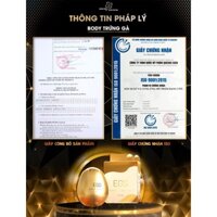 ( TẶNG KÈM SERUM KÍCH TRẮNG) KEM BODY TRỨNG VÀN