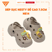 { Tặng kèm Sticker Ngẫu nhiên } Dép Sục NESTY Đế cao 7,5Cm Chất liệu Nhựa EVA Cao Cấp Dép Nhẹ Êm Chân Không Mùi NE14