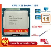 ◎[ Tặng Keo] CPU core i3 i5 socket 1155 2120, 3240, 2400, 3470