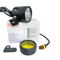 ( Tặng Len, Pas ) Đèn Trợ Sáng KZ40 V4.2 SST20 - 12V DC 60W Bản Cao Cấp, Chống Nước IP68