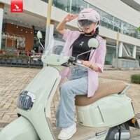 [ TẶNG LÓT NÓN ] Falcon Bee-Mũ Bảo Hiểm Xe Máy Nam Nữ Hai Kính Chắn Đi Ngày Đêm