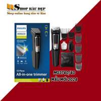[ TẶNG LƯỢC CHẢI RÂU ] Tông Đơ Philips Norelco Multigroom 3000 MG3740 - Tông đơ đa năng (tỉa râu, cắt tóc, lông mũi,..)