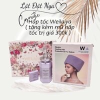 ( Tặng Mũ Hấp ) Dầu Hấp Tóc Phục Hồi Weilaiya 450ml