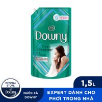 [ Tặng ngay Ariel Dịu nhẹ 360ml ] Túi Nước Xả  Downy Expert Dành Cho Phơi Trong Nhà 1.5L [bonus]