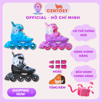 [ Tặng Phụ Kiện Giày ] Giày Trượt Patin Trẻ Em Centosy Flying Eagle S3 Cosmo Phiên Bản Mới, Form Nhựa Hàng Chính Hãng