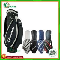 ( Tặng Phụ Kiện) Túi Đựng Gậy Golf Taylormade Da PU Sần Cao Cấp - Sang trọng, tiện lợi