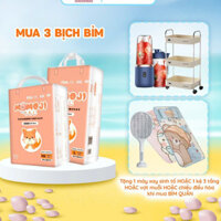[ Tặng quà] Combo 3 Bịch Tã/Bỉm dán /quần Momoji size S64/M56/L54/XL50/XXL48