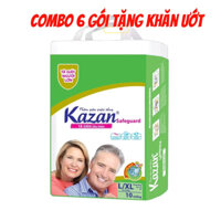 ( TẶNG QUÀ) Combo 6 gói tã dán người già M/L- XL- Tấm lót