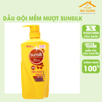 ( TẶNG QUÀ ) Dầu gội Sunsilk 650ml vàng - tặng 10 gói xả kèm theo