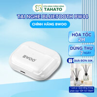 [ TẶNG QUÀ  MIỄN PHÍ ĐƠN 50K] Tai Nghe Bluetooth Bw44 Chính Hãng Bwoo Nhét Tai Chống Ồn Thụ Động Kết Nối Không Dây