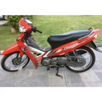 [ TẶNG TEM ] Bộ Dàn áo xe Sirius - Sirius RC màu ĐỎ BẠC - nhựa ABS cao cấp LOẠI ĐẸP