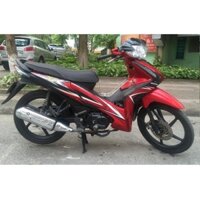 [ TẶNG TEM ]  Bộ Dàn áo xe Wave RSX 110  đời 2010 đến 2011 màu Đỏ Đen ,nhựa nguyên sinh ABS LOẠI TỐT