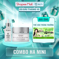 [ TẶNG THẺ CÀO ] Combo Siêu Căng Bóng HA FIILER mini MQ SKIN P.hục H.ồi Da Mỏ.ng Yế.u