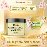 [ TẶNG THẺ CÀO ] Hủ Mặt Nạ Gold Sâm Vàng 30gr MQ SKIN - Mặt Nạ Dưỡng Ẩm, Làm Đều Màu Da MQ SKIN