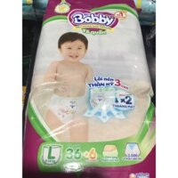 ( Tặng thêm 6 miếng Bên Trong ) Tã Quần Bobby L36 Miếng - 9 Đến 14 Kg - Bỉm Quần Trẻ Em Bobby Size L36