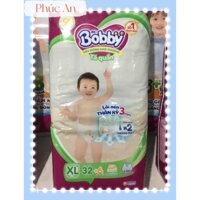 ( Tặng thêm 6 miếng ) Tã Bỉm Quần Cho Bé Bobby XL 32 Miếng 12 Đến 17 Kg - Tã Trẻ Em Bobby Dạng Quần Size XL32