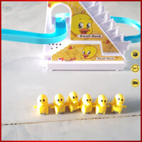 ( Tặng Thêm Mũ Tắm Cho Bé) Đồ Chơi Cầu Trượt Vịt Vàng Leo Thang, Vịt Leo Thang Phát Nhạc Cực Vui Tai Cho Bé Yêu