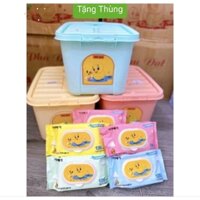 [ Tặng Thùng ] Khăn Ướt 10 Gói Phú Đạt Chính Hãng Cty.