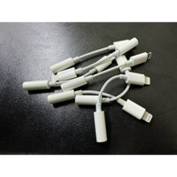 ( TaoJ ) Cổng chuyển đổi tai nghe DIN HÃNG bóc máy Chân Dẹt to Chân tròn cho Iphone