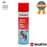 [ Tẩy Rửa Dầu Mỡ Wurth ] Brake Cleaner 8901087 Loại bỏ hiệu quả và nhanh cặn dầu / dầu nhờn, dầu mỡ bôi trơn, bụi phanh.