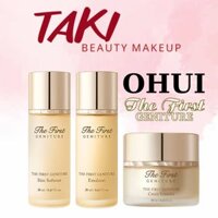 [ Tem LG ] Nước Hoa Hồng Dưỡng Da + Kem Dưỡng OHUI The First Geniture - Skin Softener 60ml / Emulsion 60ml / Cream Intensive 10ml