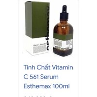 - Tên sản pTinh chất Vitamin C 561 serum Esthemax  - Thể tích: 100ml  - Xuất xứ: Hàn Quốc  - Thương hiệu: Éthemax