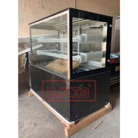 [ THANH LÝ HÀNG MỚI 100% ]TỦ TRƯNG BÀY BÁNH LẠNH 1.2M 3 TẦNG SƯỞI 5 MẶT KÍNH CỬA LÙA SAU TC QUỐC TẾ THƯƠNG HIỆU LUXTA