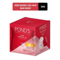 ( Thanh lý) Kem ngăn ngừa lão hóa cao cấp ban ngày Pond's Age Miracle 50g