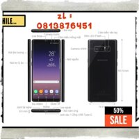 { Thanh Lý Kho Hàng } [Siêu Sốc] Điện thoại Samsung Galaxy Note 8 chính hãng